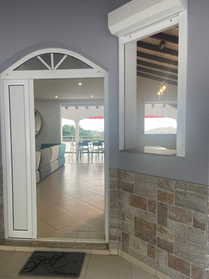 Les Appart Villa Sunbay Caraibes Avec Piscine Privative Vue Mer Et Montagne Le François Exteriér fotografie