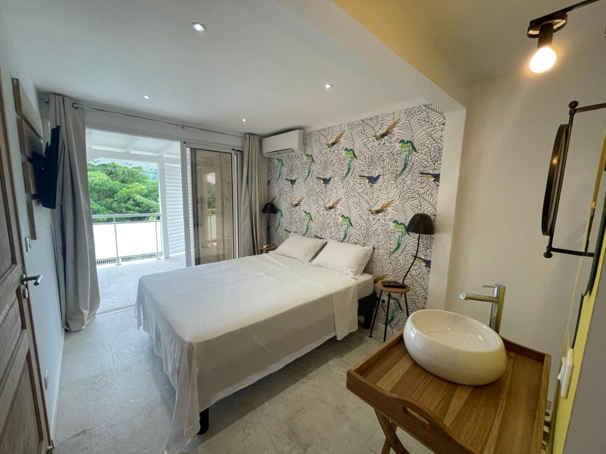 Les Appart Villa Sunbay Caraibes Avec Piscine Privative Vue Mer Et Montagne Le François Exteriér fotografie