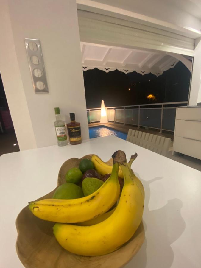 Les Appart Villa Sunbay Caraibes Avec Piscine Privative Vue Mer Et Montagne Le François Exteriér fotografie